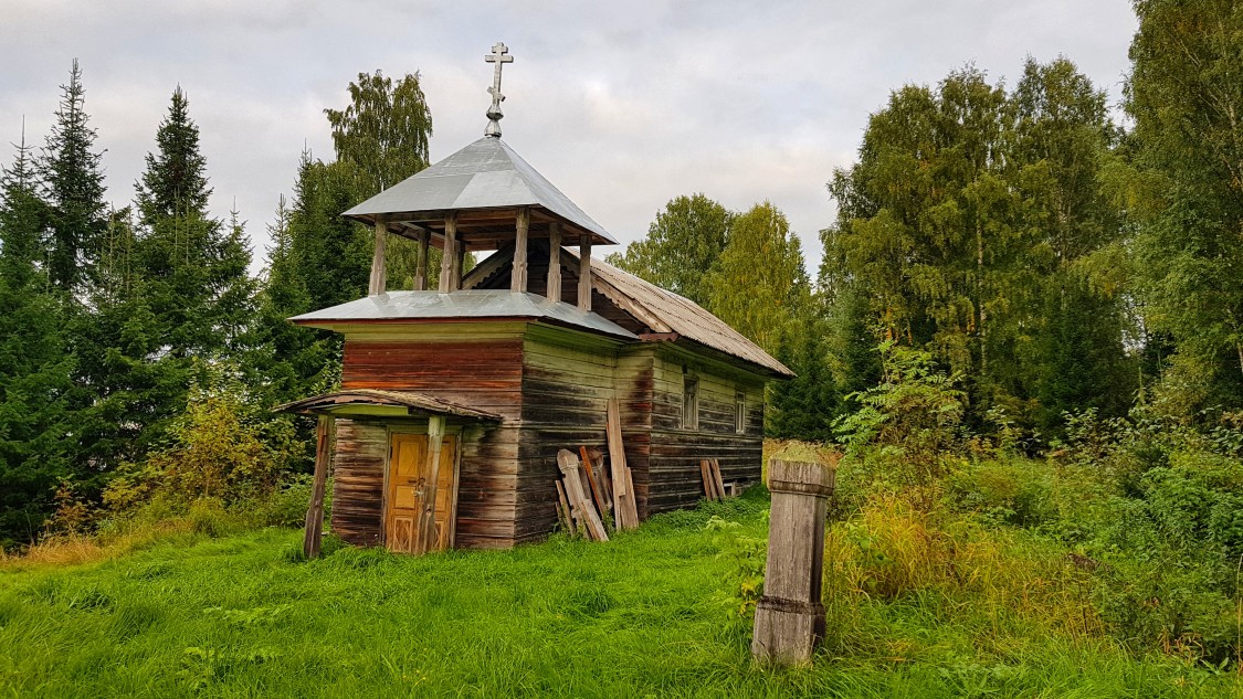 Часовня Николая Чудотворца, Чудово (Красноборский район, Архангельская область). фасады