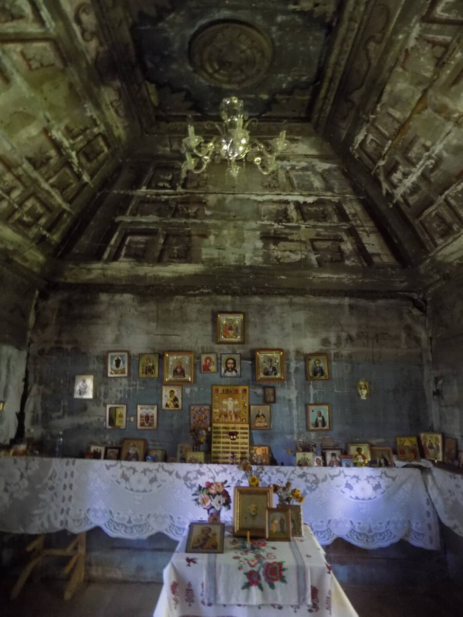 Часовня Николая Чудотворца, Чудово (Красноборский район, Архангельская область). интерьер и убранство