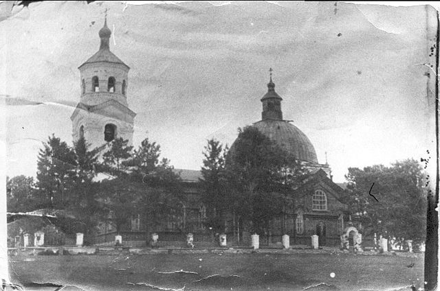 Сажино. Церковь Иоанна Предтечи. архивная фотография