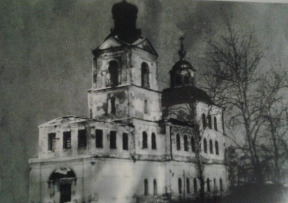 Церковь Рождества Христова, Калиновское (Камышловский район (Камышловский МР), Свердловская область). архивная фотография, Фото советского периода с сайта svyatural.com