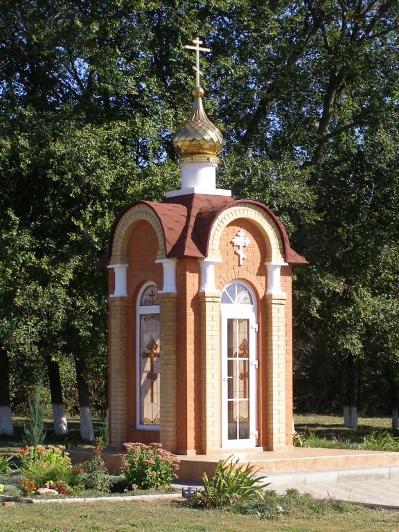 Часовня Троицы Живоначальной, Веселая Бахмутовка (Октябрьский район, Ростовская область). фасады, Вид с северо-запада