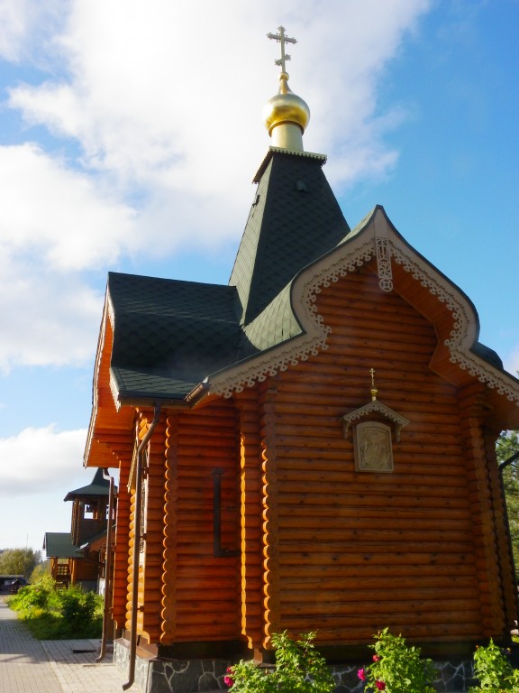 Коркино. Троицкая Александро-Невская лавра. Скит Андрея Первозванного. Церковь Евгении. фасады