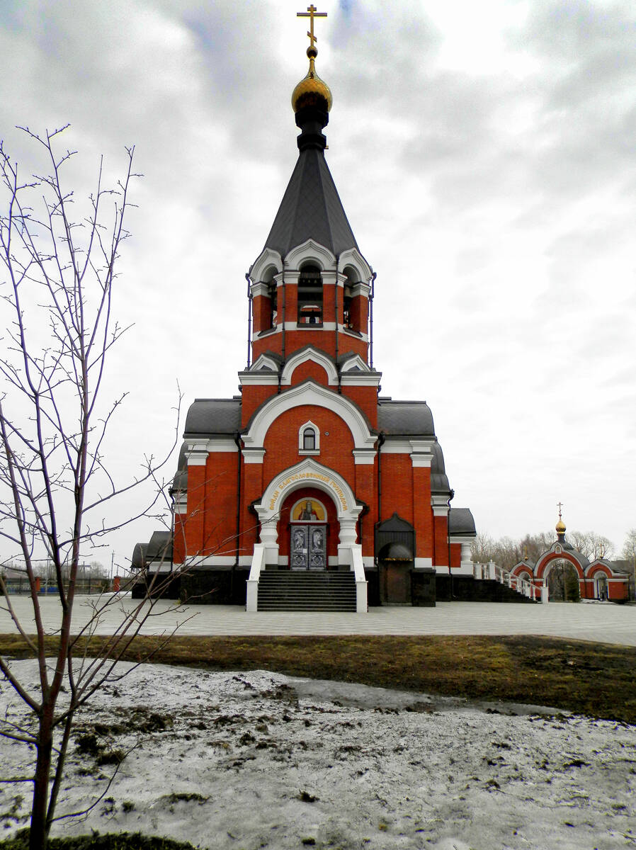 Церковь Илии Пророка, Каргат (Каргатский район, Новосибирская область). фасады, Вид с запада.