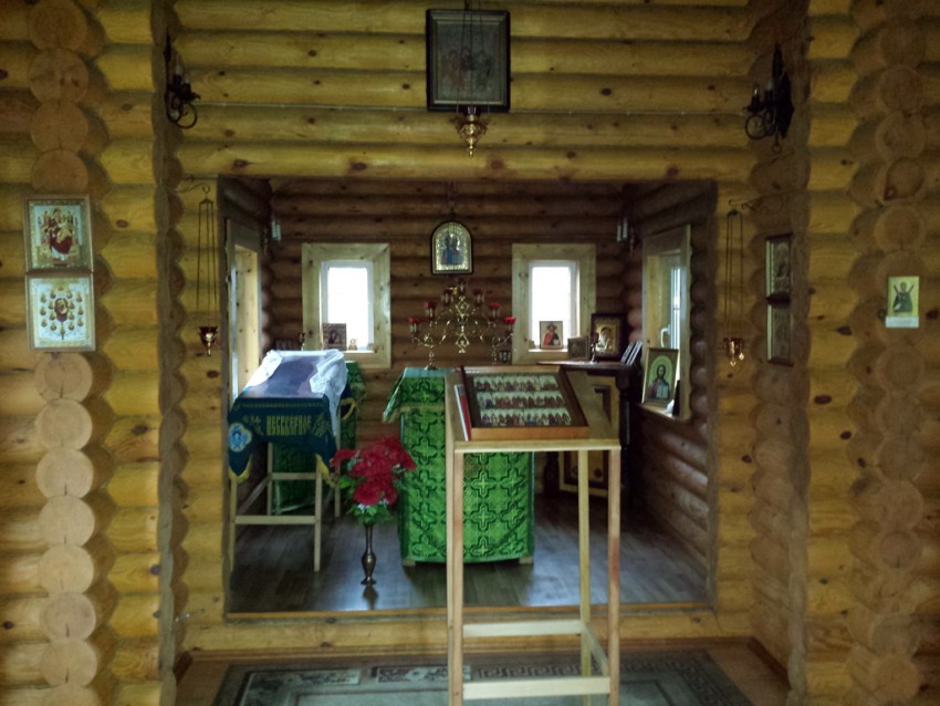 Часовня Петра и Февронии, Сивково (Одинцовский городской округ и ЗАТО Власиха, Краснознаменск, Московская область). интерьер и убранство