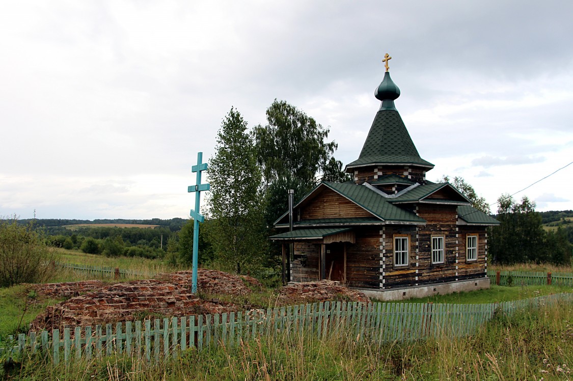 Мякинницыно. Церковь Николая Чудотворца. фасады