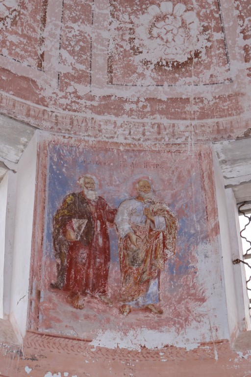 Церковь Благовещения Пресвятой Богородицы, Юркино, урочище (Первомайский район, Ярославская область). интерьер и убранство, Фреска светового барабана