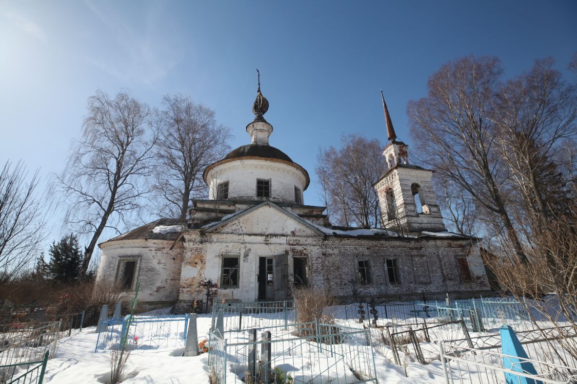 Юркино, урочище. Церковь Благовещения Пресвятой Богородицы. фасады