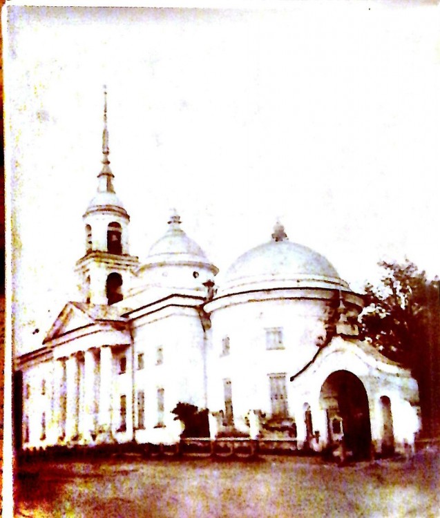 Владычное. Церковь Успения Пресвятой Богородицы. архивная фотография, конец XIX века