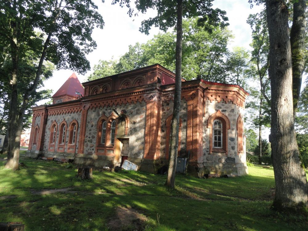 Церковь Рождества Иоанна Предтечи, Валдемарпилс (Талсинский край, Латвия). фасады