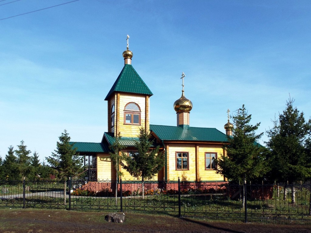 Церковь Сергия Радонежского, Чувашская Майна (Алексеевский район, Республика Татарстан). фасады
