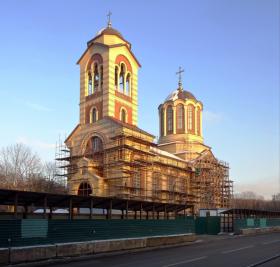 Москва. Церковь Спиридона Тримифунтского в Коптеве