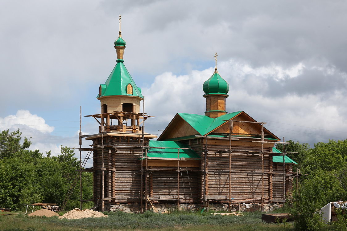 Церковь Пантелеимона Целителя, Кидыш (Уйский район, Челябинская область). фасады, Вид с юго-запада