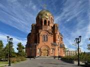 Собор Александра Невского (новый), Вид с юго-запада<br>, Волгоград, Волгоград, город, Волгоградская область