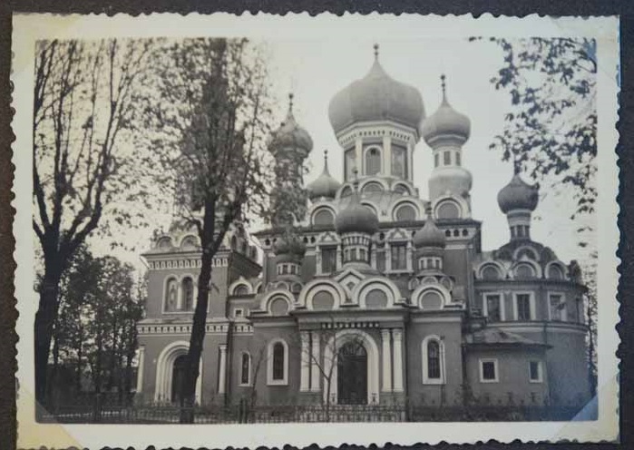 Хрубешув. Церковь Успения Пресвятой Богородицы. архивная фотография, Частная коллекция. Фото 1939 г.