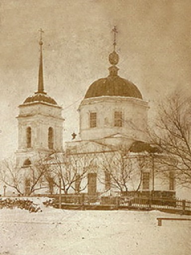 Церковь Богоявления Господня, Петровск (Петровский район, Саратовская область). архивная фотография, Частная коллекция. Фото 1910-х годов