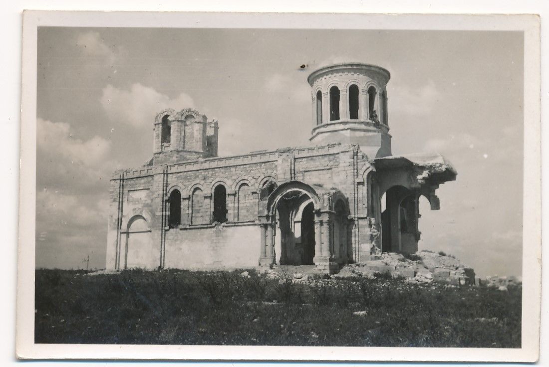 Церковь Николая Чудотворца в Рахмановке, Кривой Рог (Криворожский район, Украина, Днепропетровская область). архивная фотография, Фото 1941 г. с аукциона e-bay.de