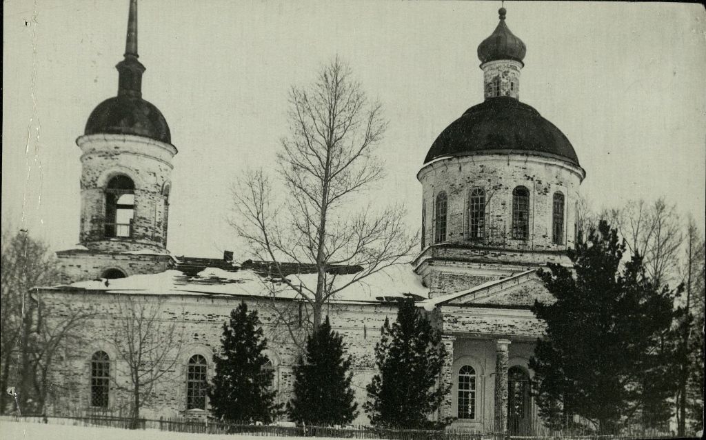 Церковь Троицы Живоначальной, Карасево (Глазовский район и г. Глазов, Республика Удмуртия). архивная фотография