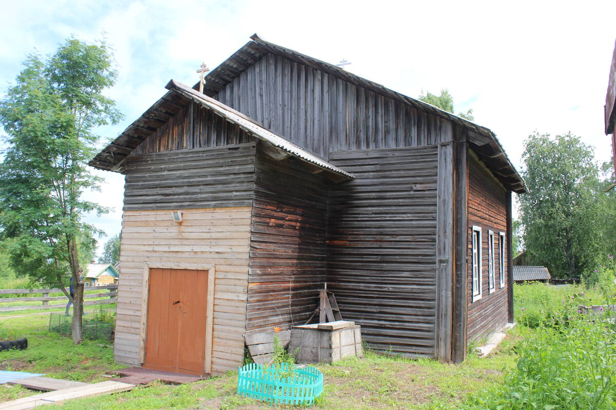 Часовня Георгия Победоносца, Вершина (Красноборский район, Архангельская область). фасады