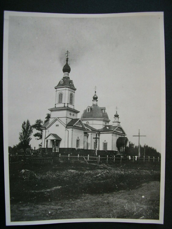 Церковь Михаила Архангела (старая), Боровичи (Маневичский район, Украина, Волынская область). архивная фотография, Фото 1917 г. с аукциона e-bay.de