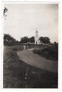 Церковь Рождества Христова, Вид с западной стороны. Фото 1941 г. с аукциона e-bay.de<br>, Ерёмино (Чирский Погост), Палкинский район, Псковская область
