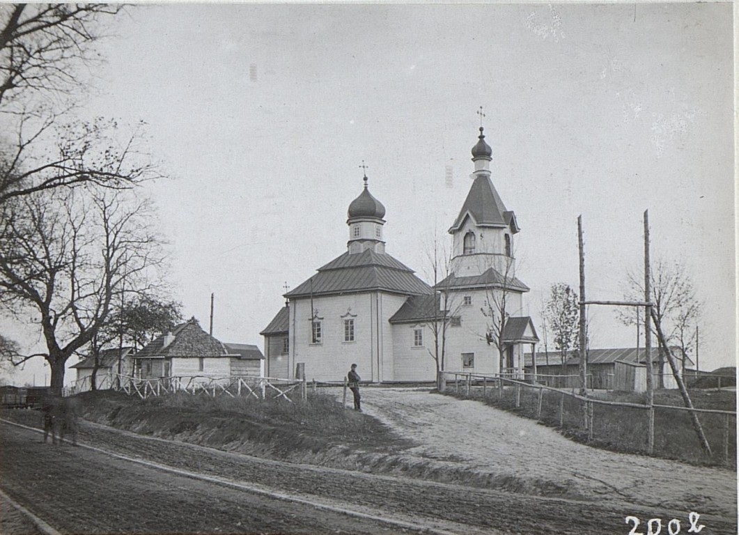 Церковь Покрова Пресвятой Богородицы, Черемошно (Ковельский район, Украина, Волынская область). архивная фотография, Частная коллекция. Фото 1917 г.