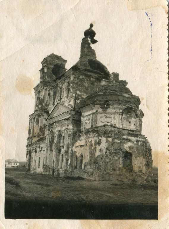 Топлинка. Церковь Зачатия Анны. архивная фотография, Фото 1943 г. с аукциона e-bay.de