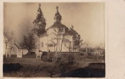 Церковь Димитрия Солунского, Почтовая фотооткрытка 1916 г.<br>, Озютичи, Владимирский район, Украина, Волынская область