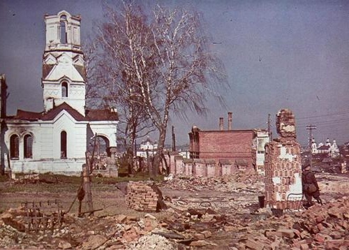 Церковь Усекновения главы Иоанна Предтечи, Витебск (Витебск, город, Беларусь, Витебская область). архивная фотография, Фото 1941 г. с аукциона e-bay.de