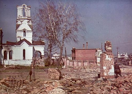 Витебск. Церковь Усекновения главы Иоанна Предтечи. архивная фотография, Фото 1941 г. с аукциона e-bay.de