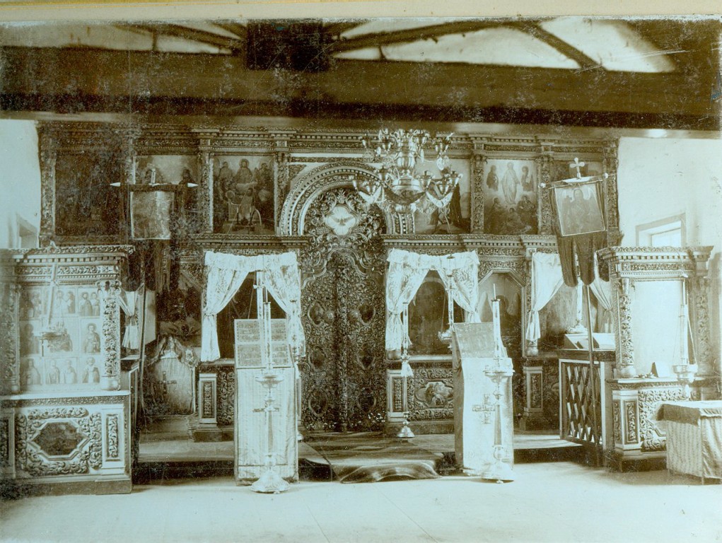 Церковь Владимирской иконы Божией Матери, Люм (Глазовский район и г. Глазов, Республика Удмуртия). архивная фотография, Интерьер церкви. Фотография из архива ГАКО. 