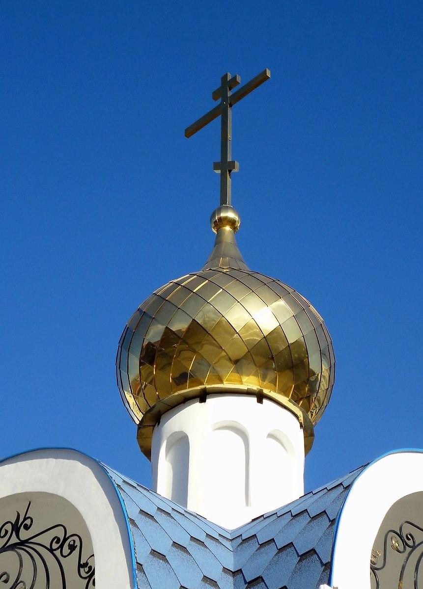 архитектурные детали. Часовня иконы Божией Матери "Благодатное небо", Новосибирск (Новосибирск, город, Новосибирская область)