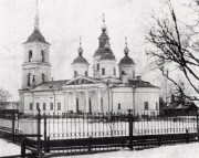 Церковь Успения Пресвятой Богородицы (старая), Частная коллекция. Фото 1910-х годов<br>, Успенское, Чудовский район, Новгородская область