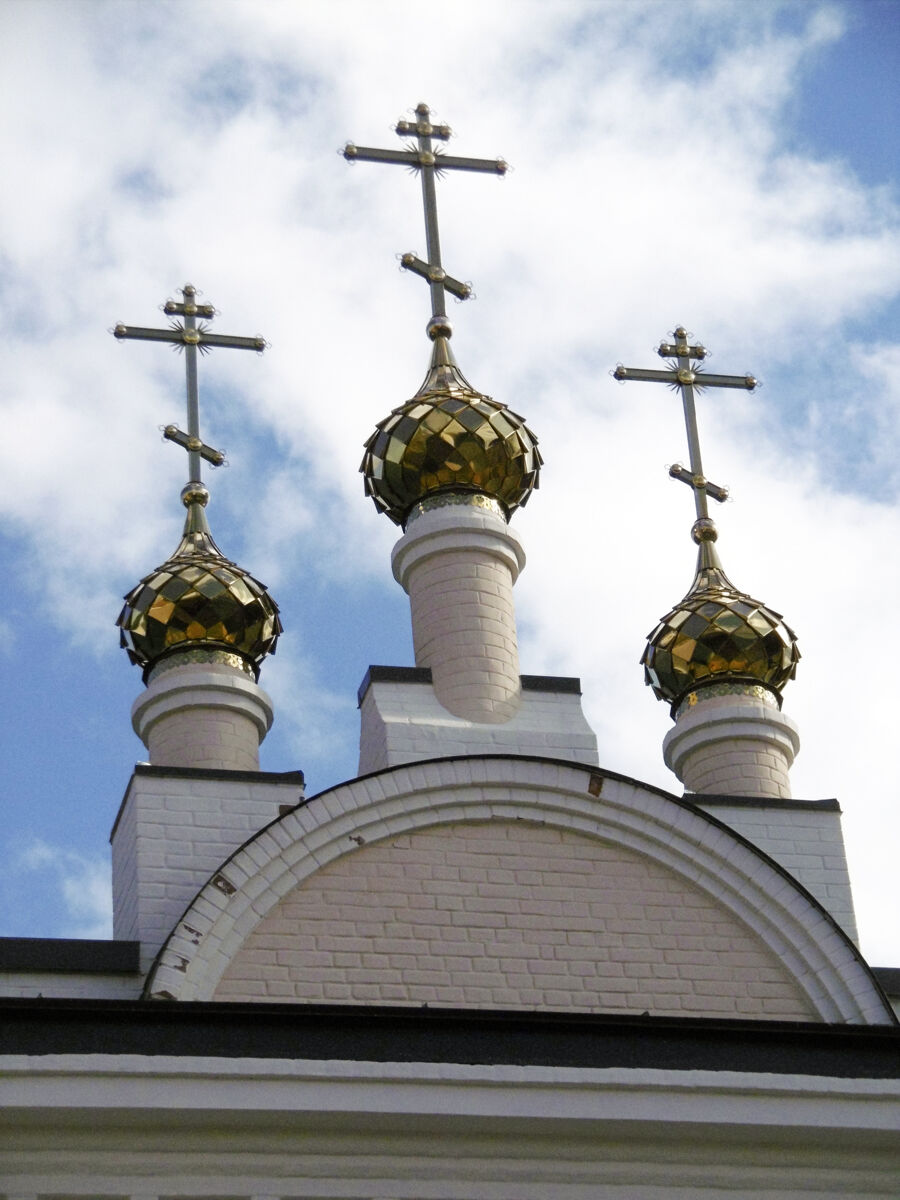 Феодоровский мужской монастырь. Домовая церковь Пантелеимона Целителя, Городец (Городецкий район, Нижегородская область). архитектурные детали, Навершие церкви 