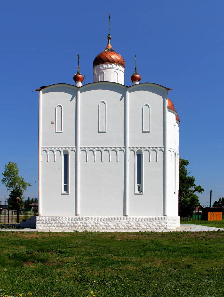 Церковь Глеба Муромского, Кирза (Ордынский район, Новосибирская область). фасады