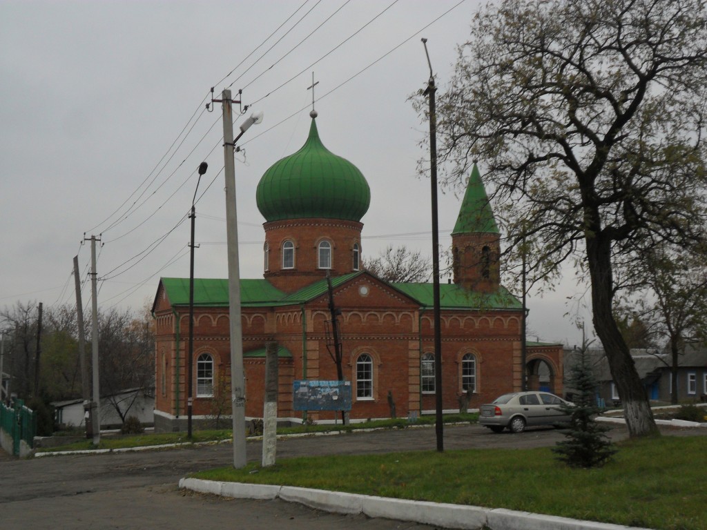 Церковь Троицы Живоначальной, Фащевка (Антрацитовский район, Украина, Луганская область). фасады