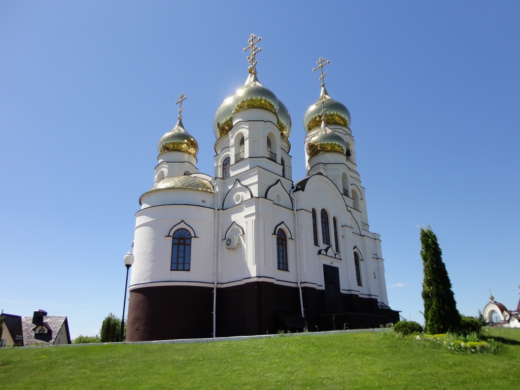 Алексеевка. Иоанновский женский монастырь. Церковь Иоанна Кронштадтского. фасады