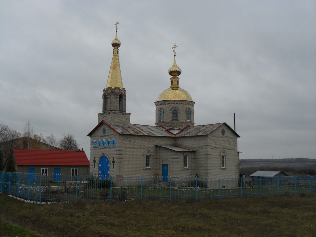 Пролетарский. Церковь Бориса и Глеба. фасады