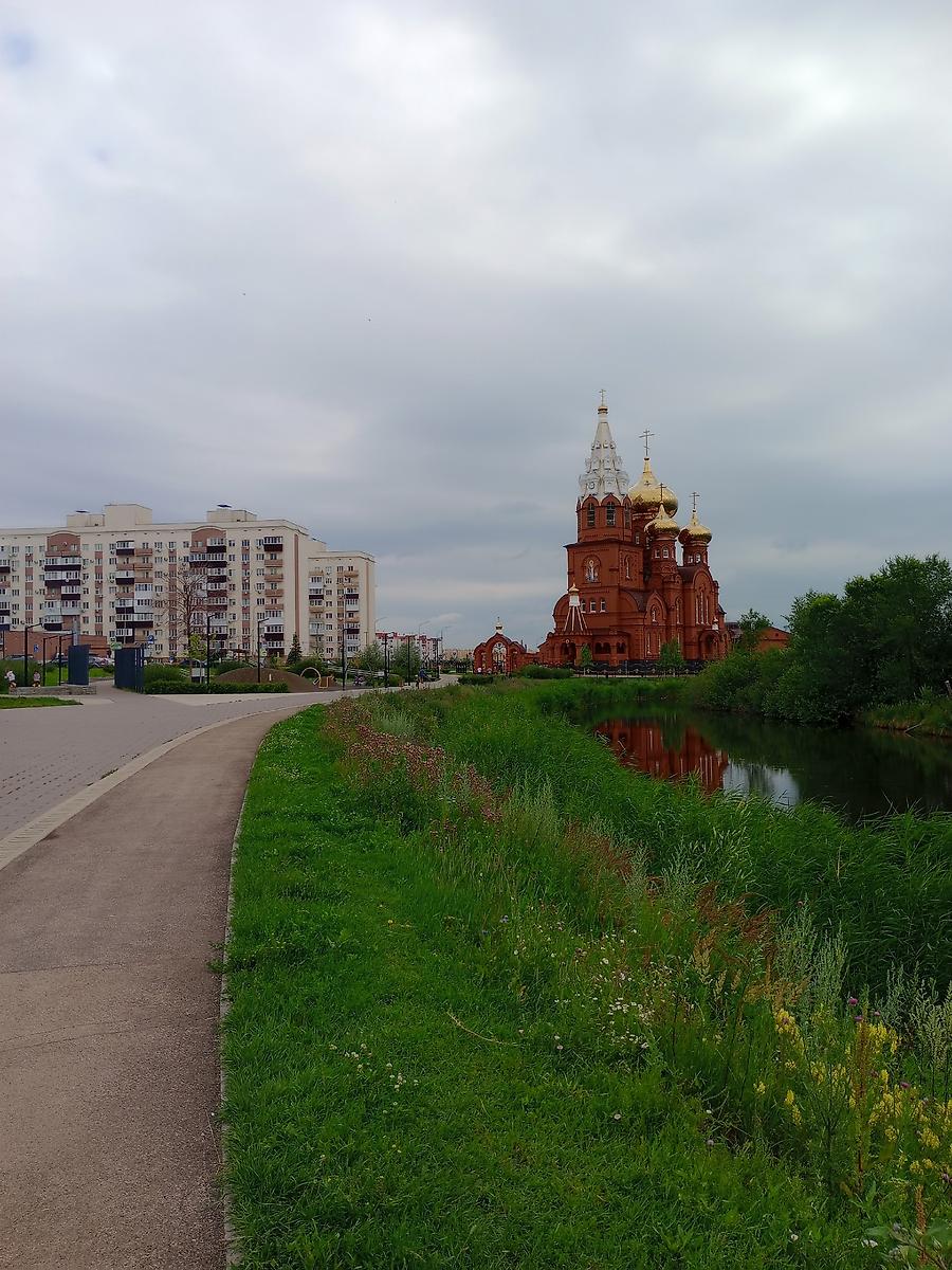 художественные фотографии. Церковь Николая Чудотворца в Южном Городе, Придорожный (Волжский район, Самарская область)