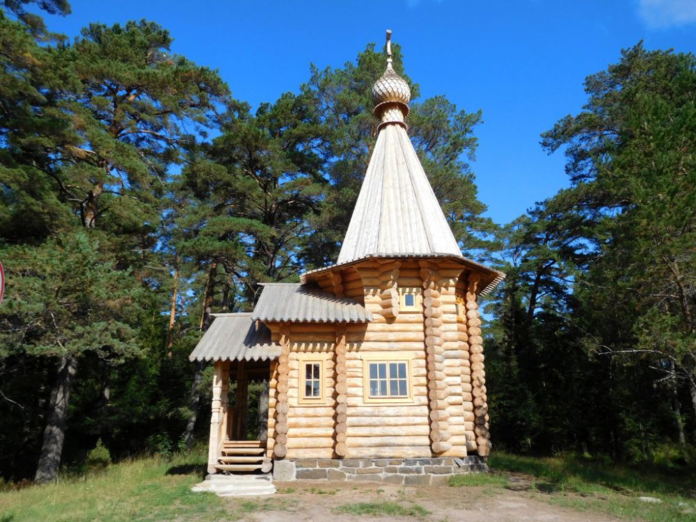 Валаамские острова. Спасо-Преображенский Валаамский монастырь. Часовня Тихвинской иконы Божией Матери. фасады