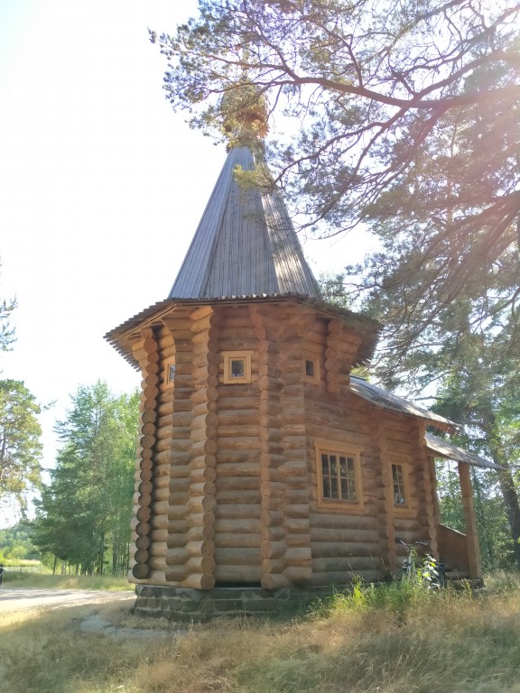 Валаамские острова. Спасо-Преображенский Валаамский монастырь. Часовня Тихвинской иконы Божией Матери. фасады