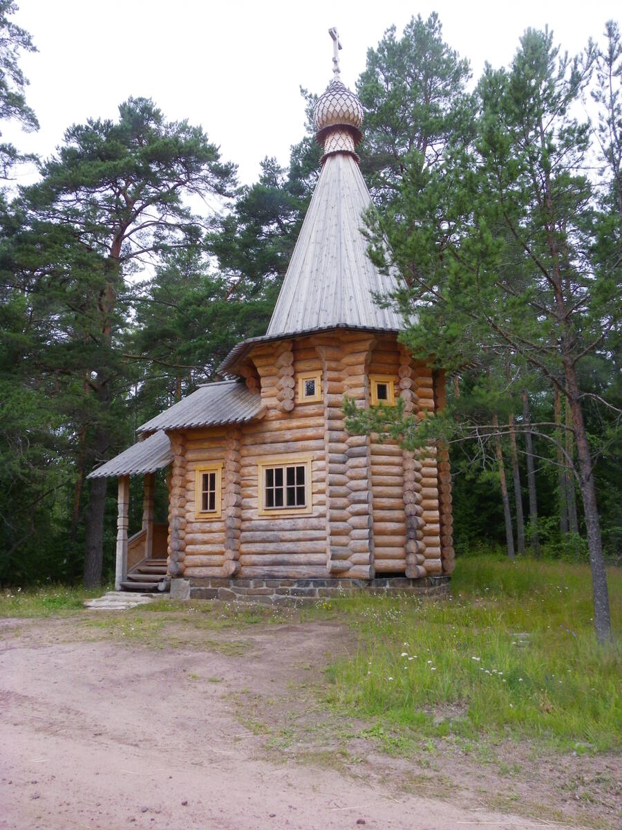 Спасо-Преображенский Валаамский монастырь. Часовня Тихвинской иконы Божией Матери, Валаамские острова (Сортавальский район, Республика Карелия). фасады