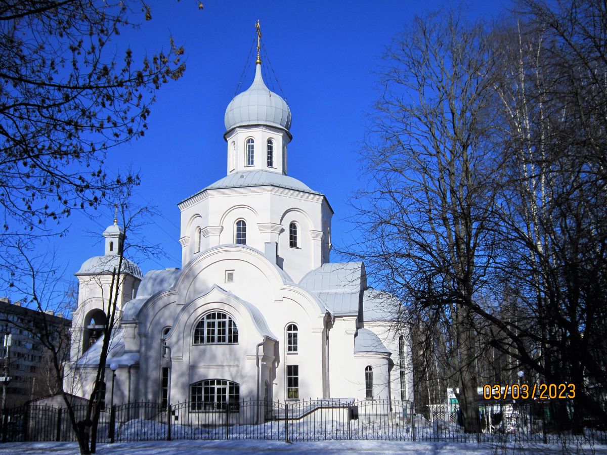 Церковь Тихвинской иконы Божией Матери, Калининский район (Санкт-Петербург, г. Санкт-Петербург). фасады