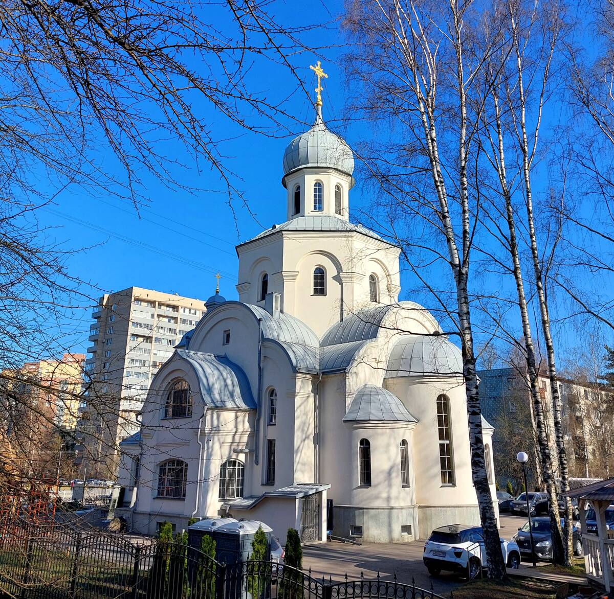 Церковь Тихвинской иконы Божией Матери, Калининский район (Санкт-Петербург, г. Санкт-Петербург). фасады