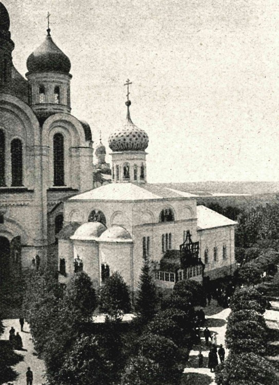 Николо-Угрешский монастырь. Собор Николая Чудотворца (старый), Дзержинский (Люберецкий городской округ, гг. Лыткарино, Котельники, Московская область). архивная фотография, Фото из журнала 