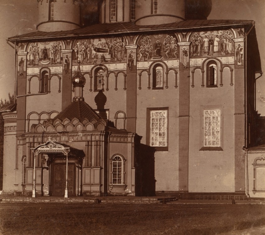 Собор Успения Пресвятой Богородицы (старый), Ярославль (Ярославль, город, Ярославская область). архивная фотография, Успенский собор в начале ХХ века. Фото С.М. Прокудина-Горского
