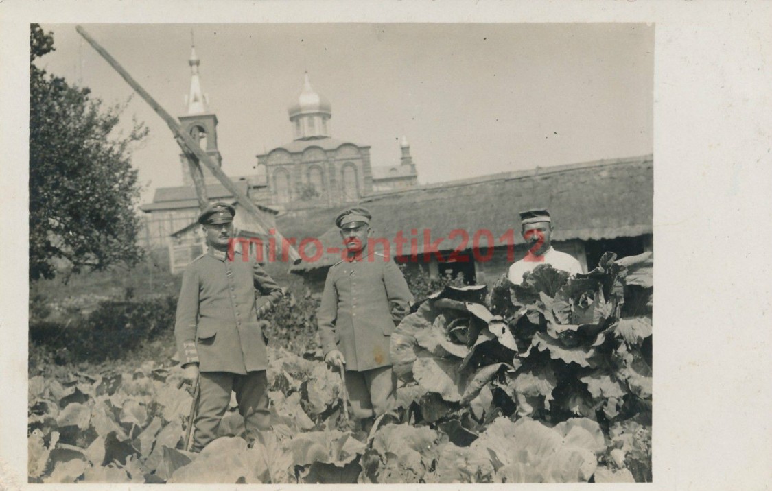 Зельва. Церковь Троицы Живоначальной. архивная фотография, Фото 19.08.1916 г. с аукциона e-bay.de