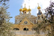 Гефсиманский монастырь Марии Магдалины. Церковь Марии Магдалины - Иерусалим - Масличная гора - Израиль - Прочие страны