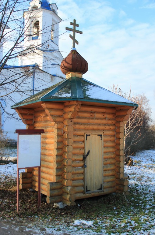 Спасское. Часовня Николая Чудотворца. фасады