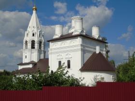 Домодедово. Церковь Тихвинской иконы Божией Матери (каменная)