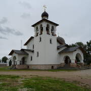 Феофилова Пустынь (Николаево). Успения Пресвятой Богородицы (новая), церковь
